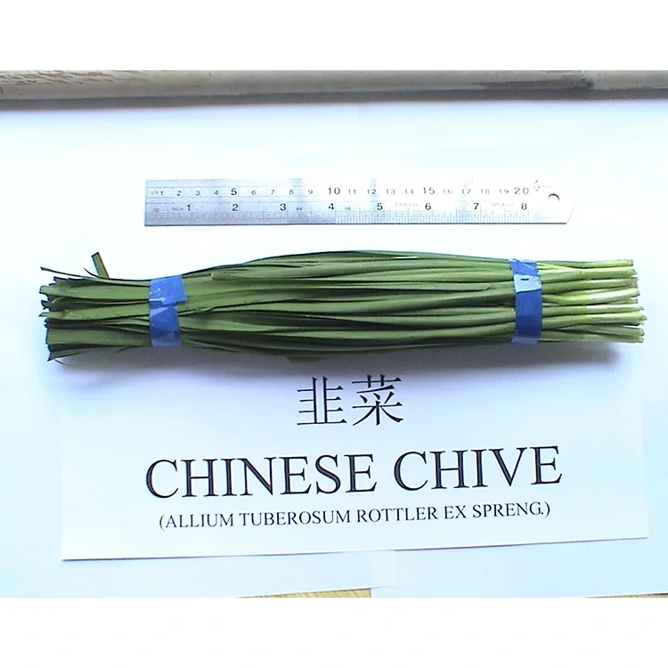 Kedu ihe kpatara eji eji chives ọhụrụ eme ihe na nri Eshia?